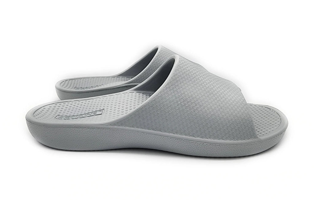 Archline Rebound Arch Support Slides - Comfort & Style in Ash Grey