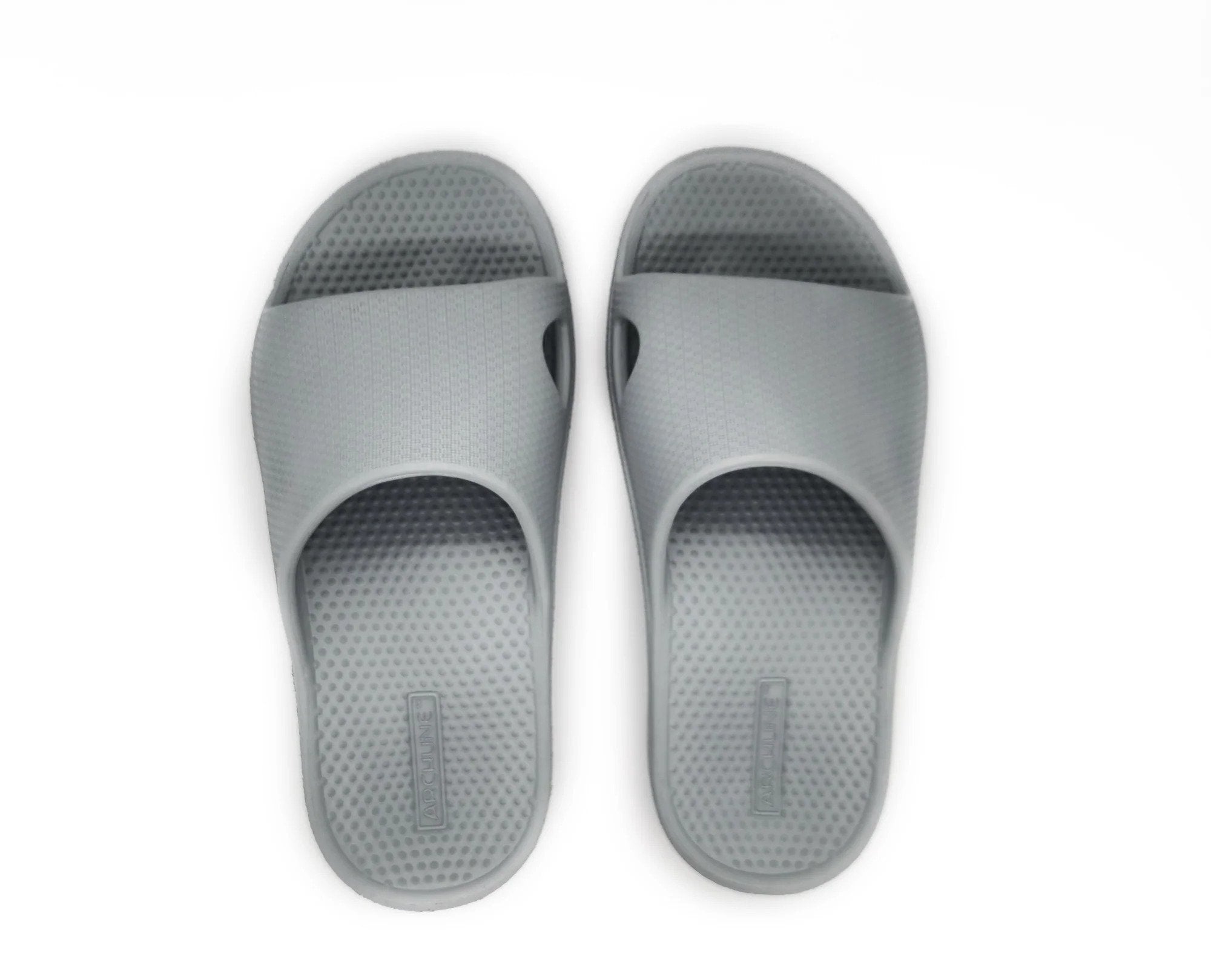 Archline Rebound Arch Support Slides - Comfort & Style in Ash Grey