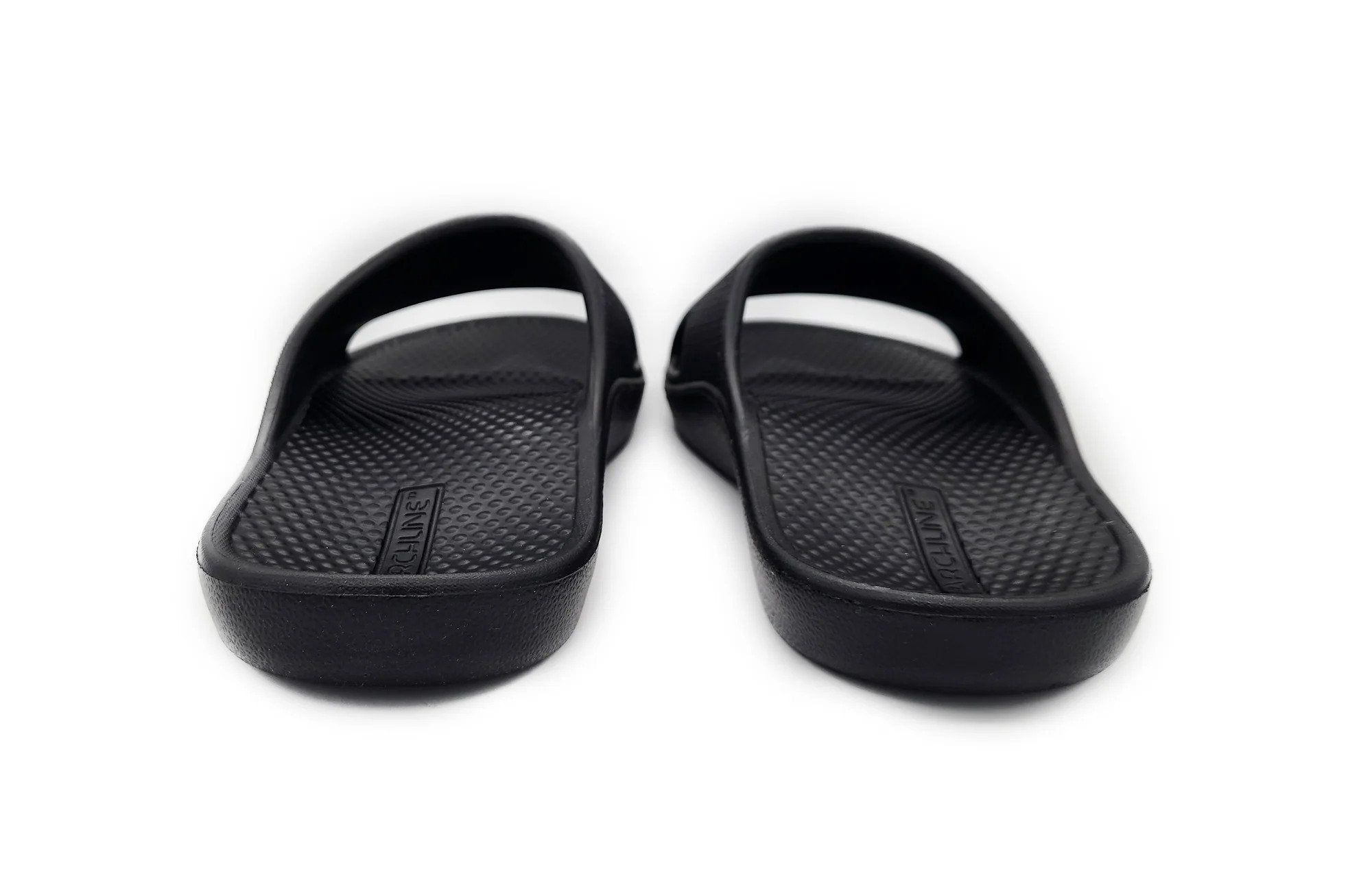Archline Rebound Black Slides - Ultimate Comfort & Style