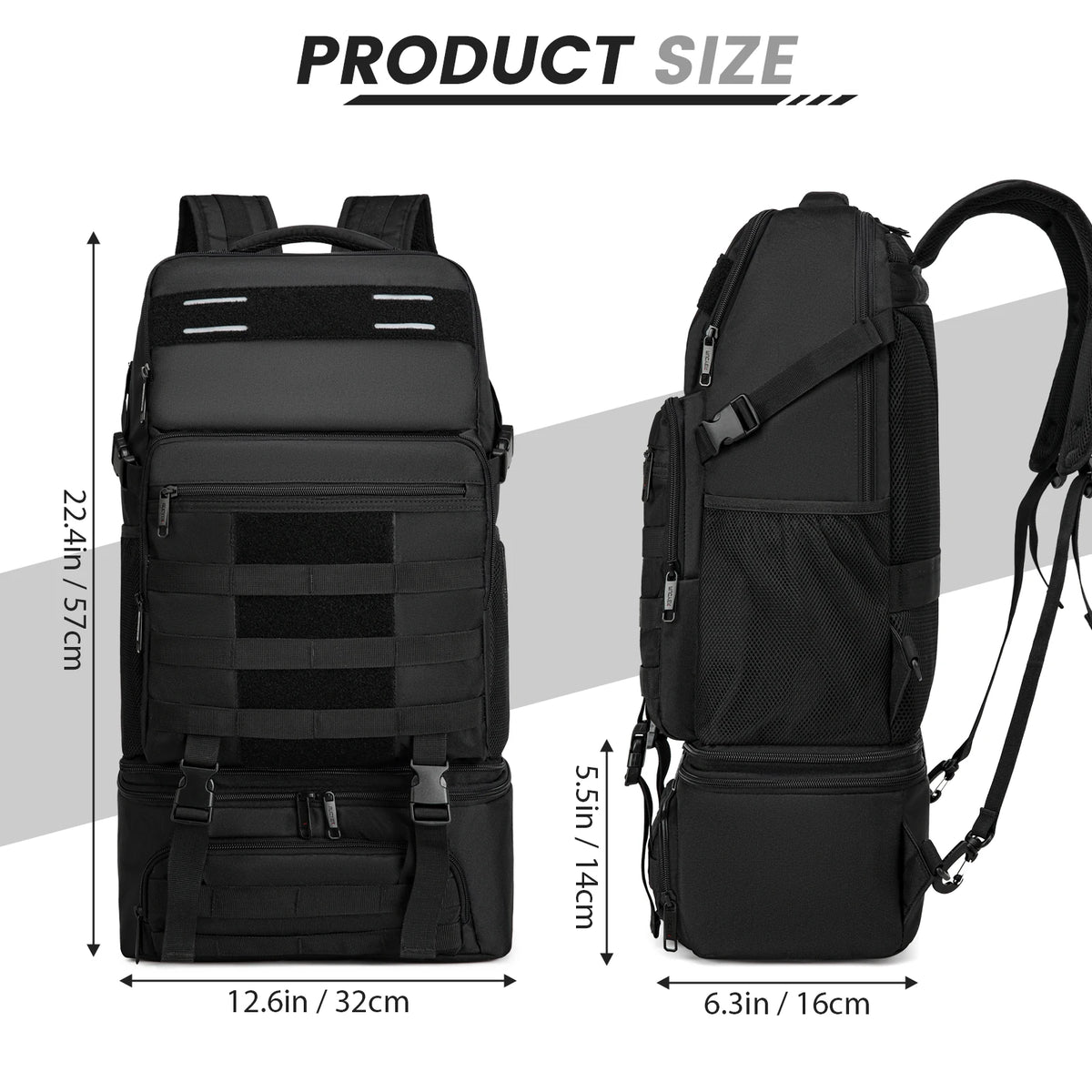 Insulated Travel Backpack Cooler with Laptop Compartment - Large Capacity