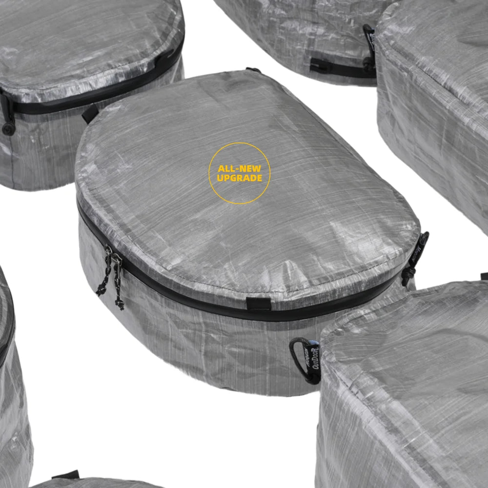 Ultralight Dyneema Packing Pods - Compact Storage for Backpacking