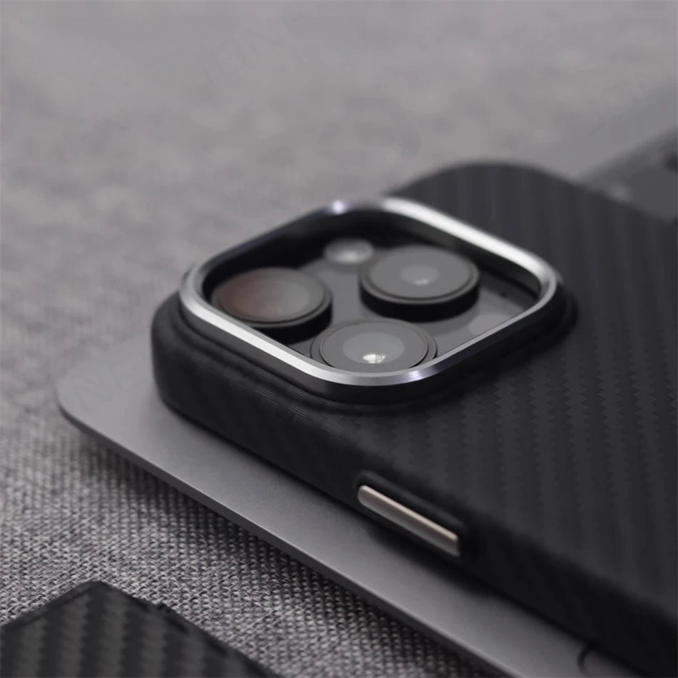 JONEHEN Carbon Fiber Case for iPhone Pro Max 13/14/15/16