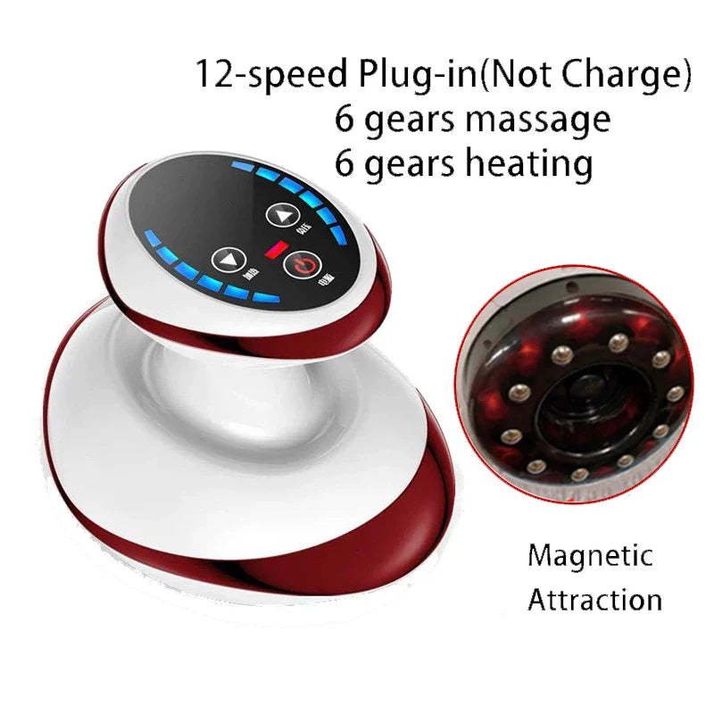 YUKUI Electric Gua Sha Massager with Heating & Cupping Function