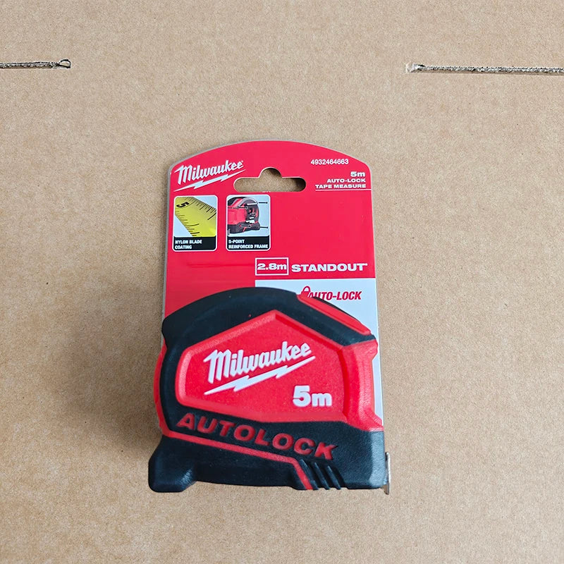 Milwaukee Heavy-Duty AutoLock Tape Measure - 5m/8m/10m Sizes