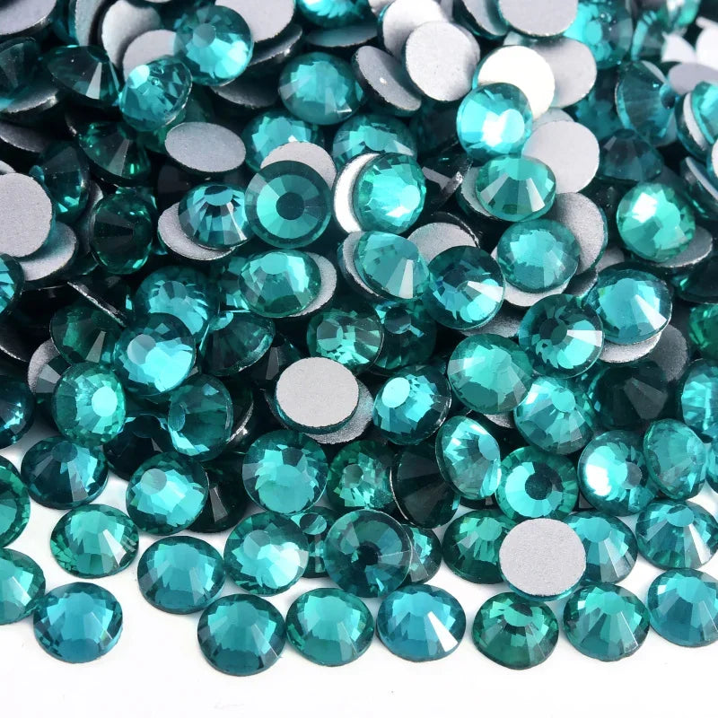 OLeeya Bulk Non-Hotfix Rhinestones for DIY Nail Art & Garments