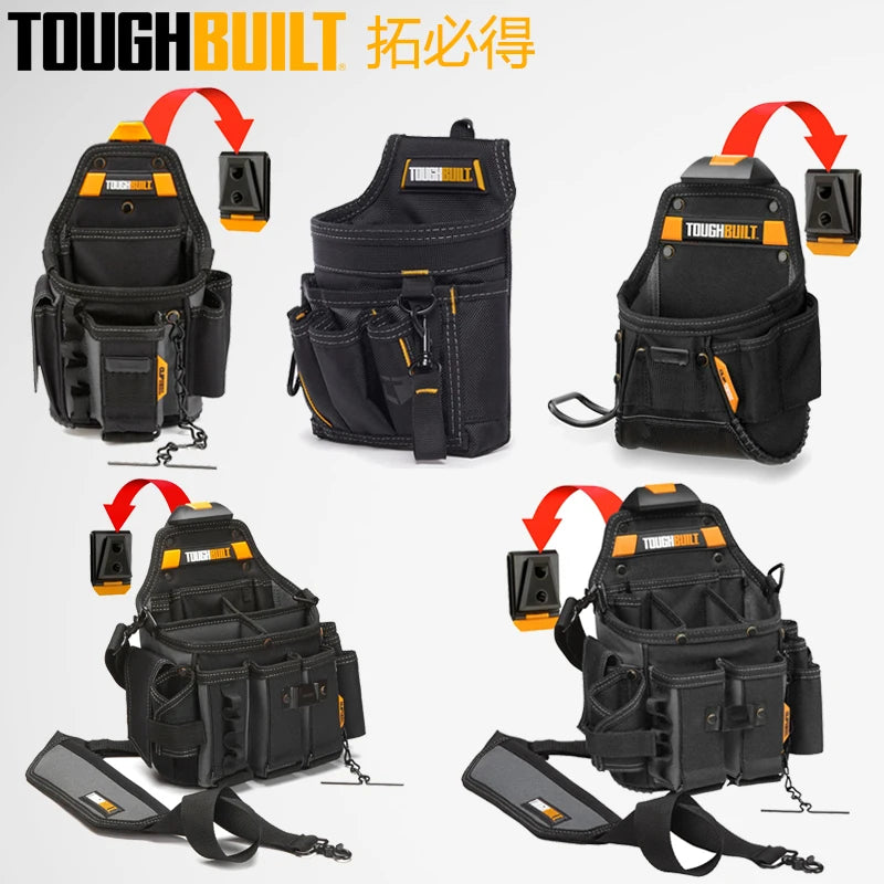 TOUGHBUILT Electrician Tool Storage Bag - Versatile & Durable