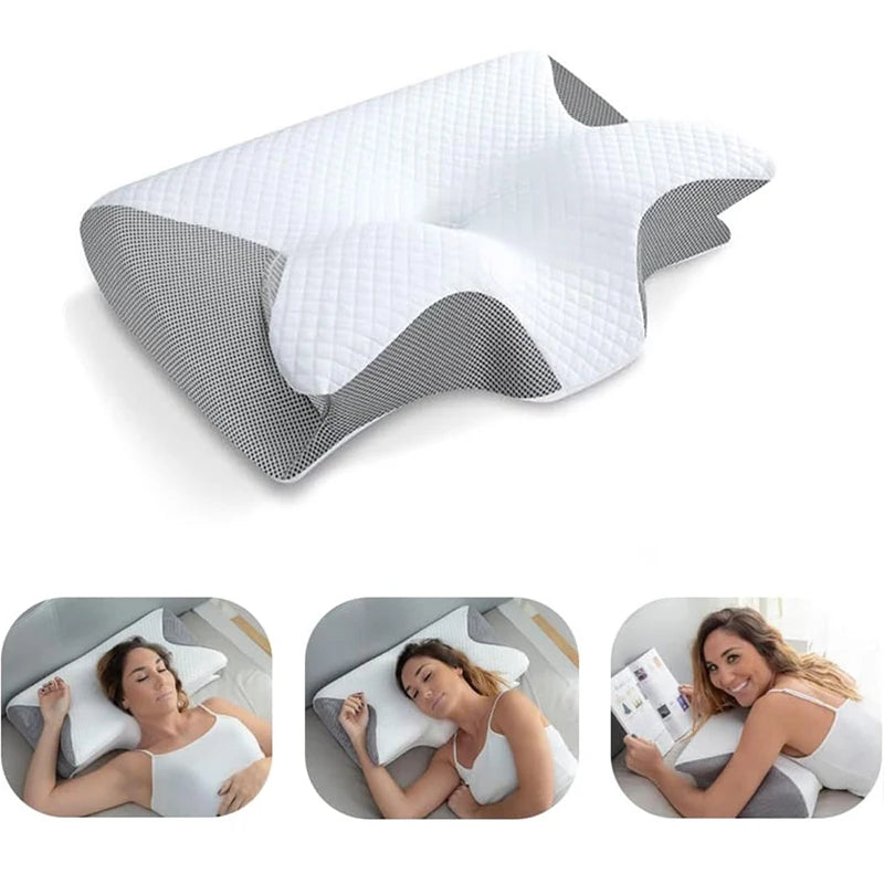 Ergonomic Memory Foam Pillow for Optimal Neck Pain Relief