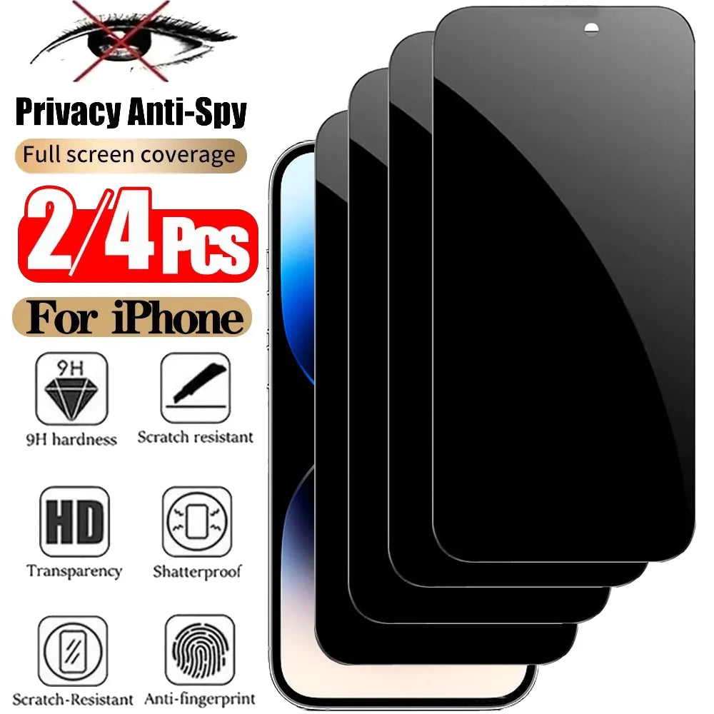 Privacy Screen Protector for iPhone 17 Pro Max - Anti-Spy & Scratch Resistant