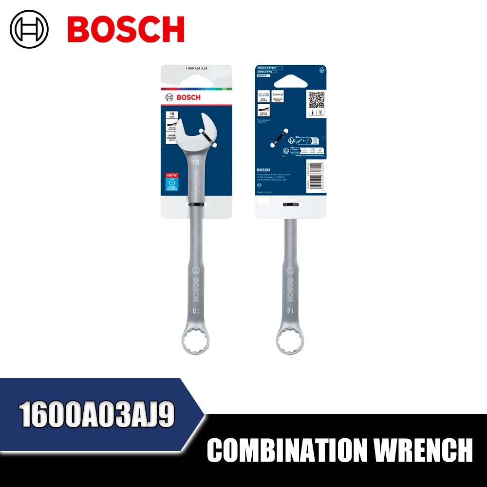 Bosch Combination Wrench - High Power Transfer & Ergonomic Design