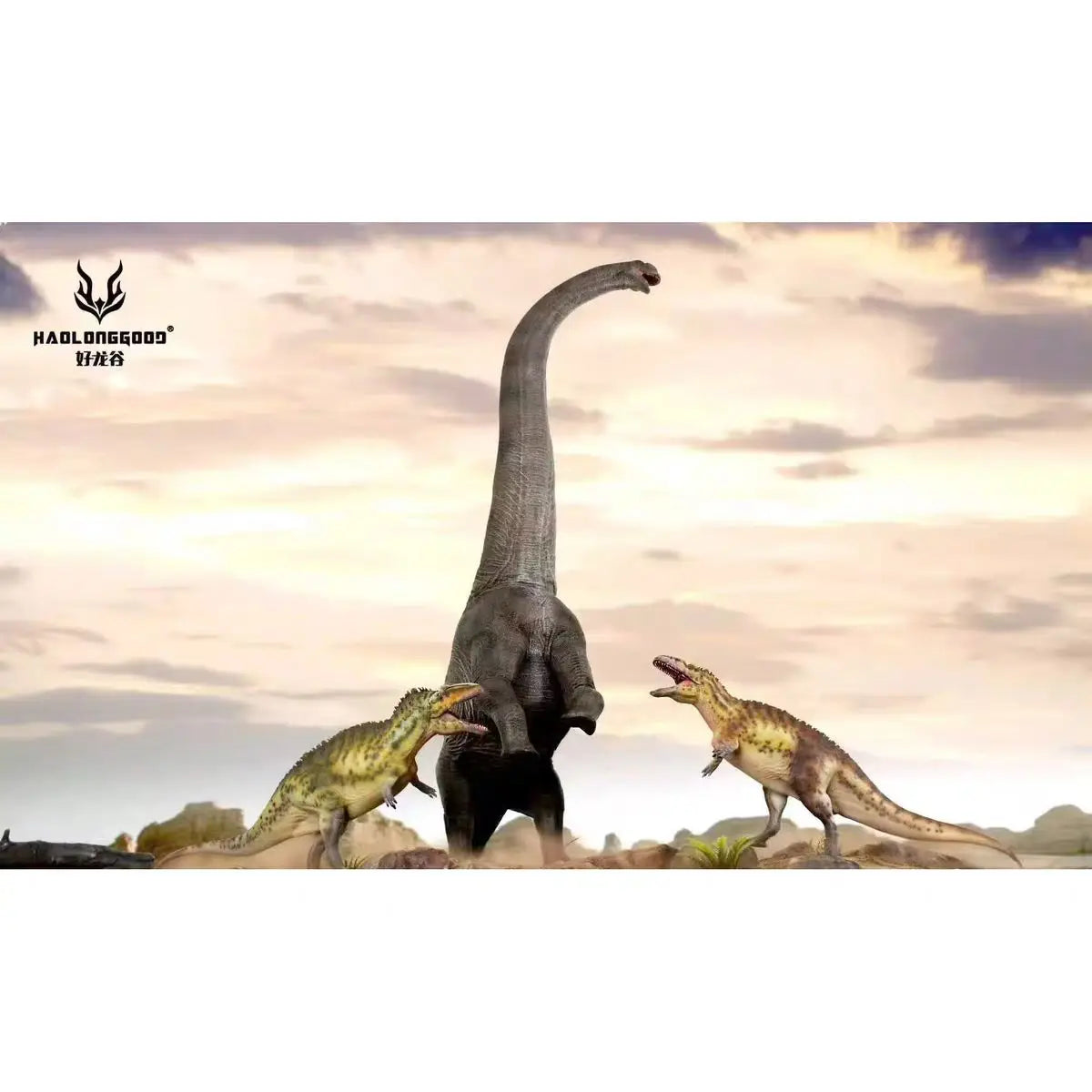 HaoLongGood Acrocanthosaurus Dinosaur Model - 1/35 Collectible Figure