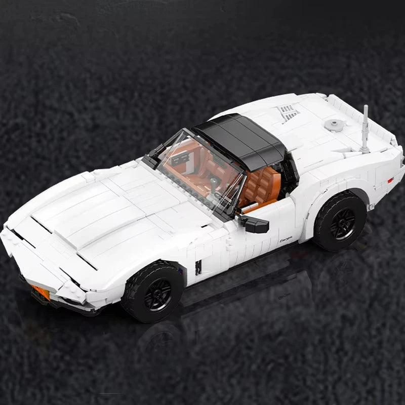 1347Pcs Vintage Super Sport Car Building Block Set for Kids