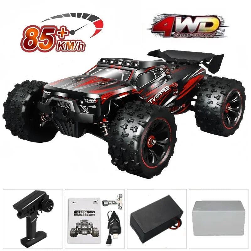 BAOEN 1:16 4WD RC Drift Car - 85KM/H LED Performance Racer