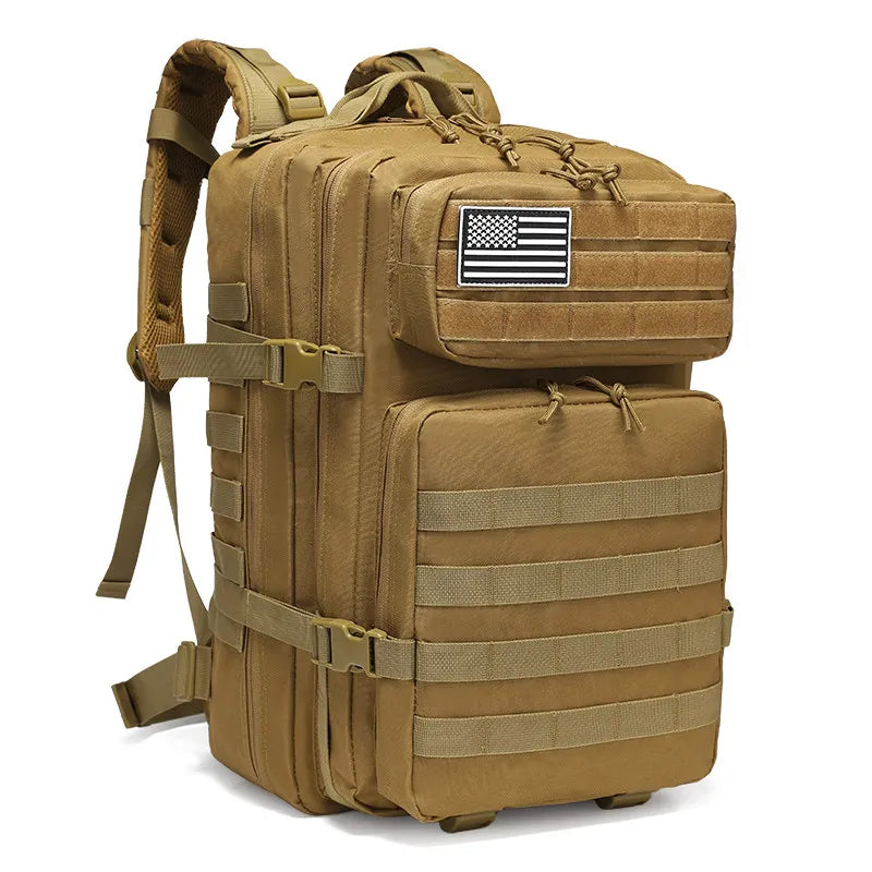 Durable 45L Tactical Backpack for Travel & Outdoor Adventures