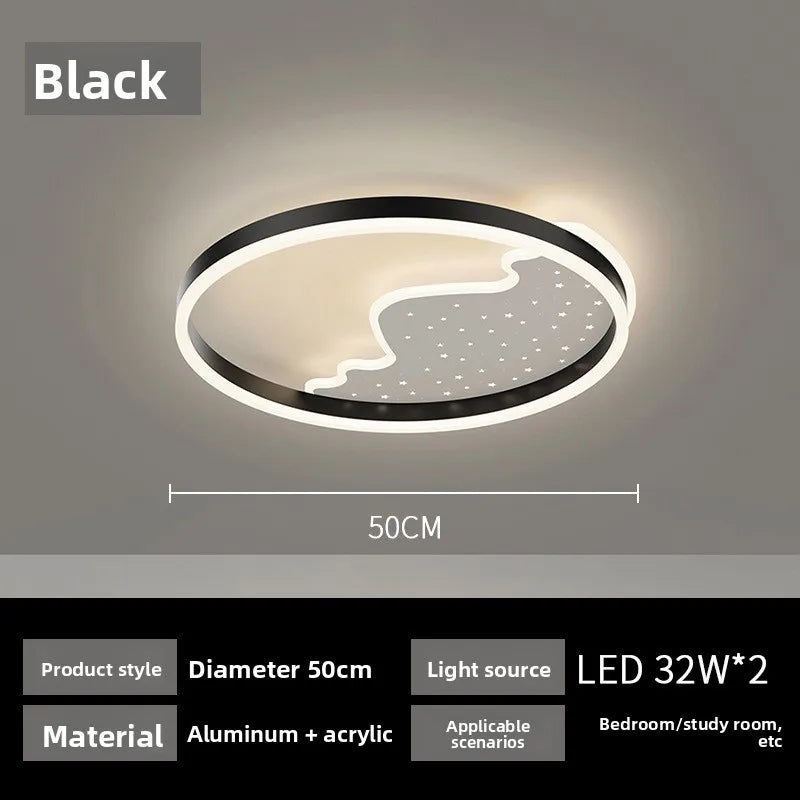 Elegant LED Ceiling Light - Modern Art Deco Design for Any Room