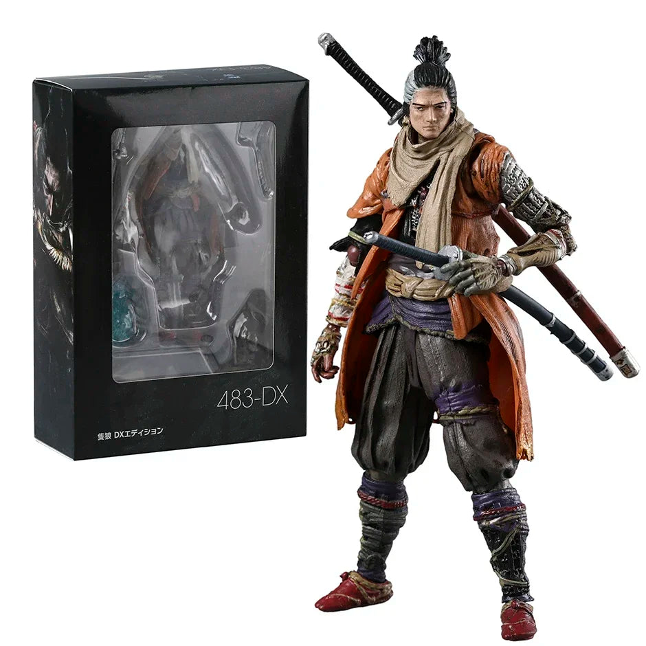 Figma 483DX Sekiro Action Figure - Premium PVC Collectible Toy