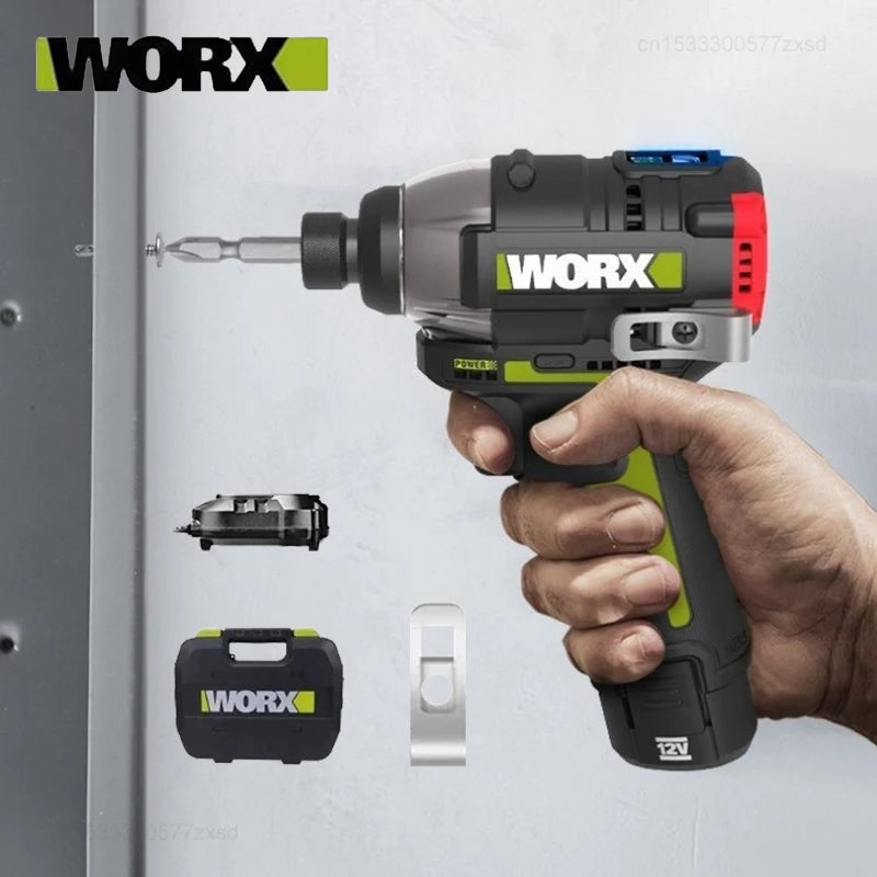 WORX WU132X Brushless Impact Screwdriver - High Torque & Smart Design