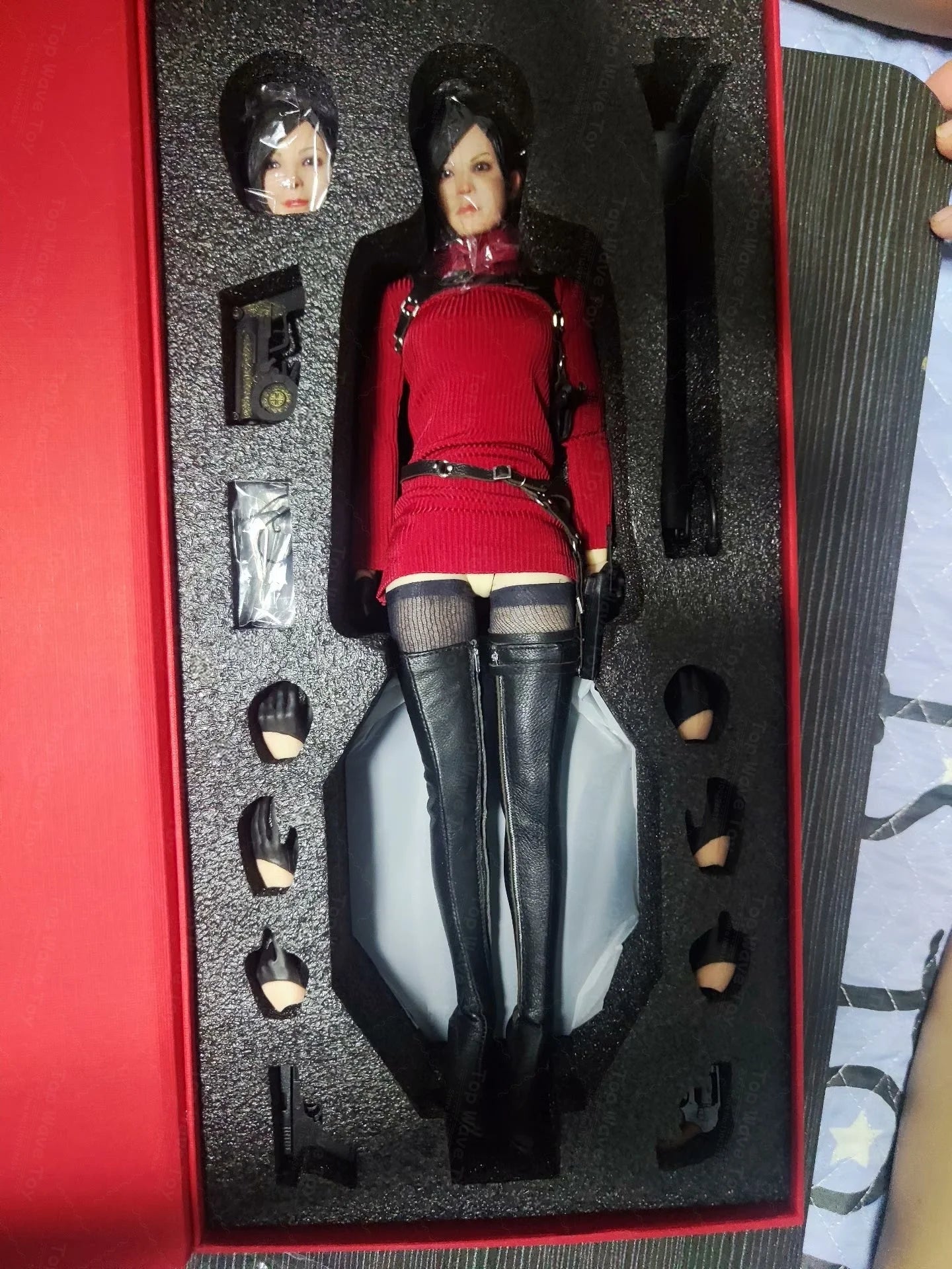 Adah Wong Spy Outfit Set for 1/6 Scale Action Figures