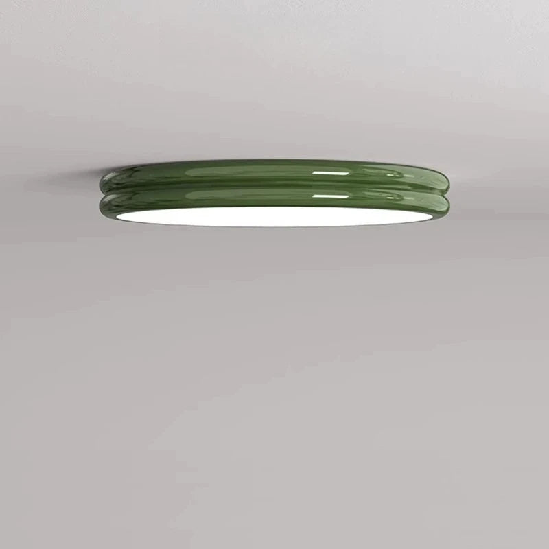 Ultra Thin Modern Round LED Ceiling Light Fixture - Multi-Color Chandelier