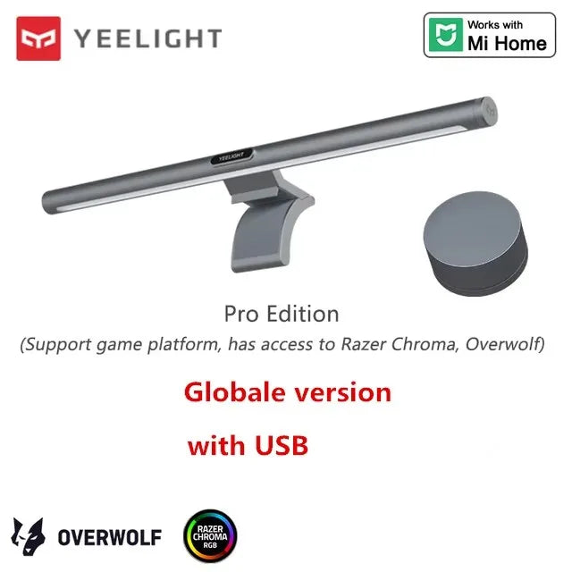 YEELIGHT Screen Bar Pro: Smart Eye-Caring RGB Monitor Light