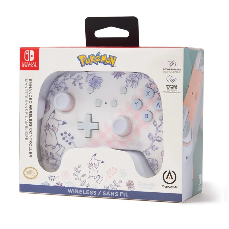 PowerA Enhanced Wireless Controller for Nintendo Switch - Pikachu Design