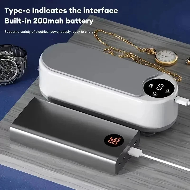 Wireless Multi-Purpose High-Frequency Cleaner for Eyewear & Accessories