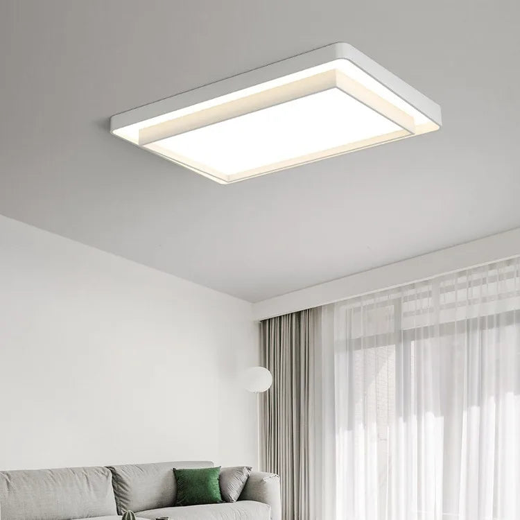 Modern Dimmable LED Flush Mount Ceiling Light for Home & Kitchen