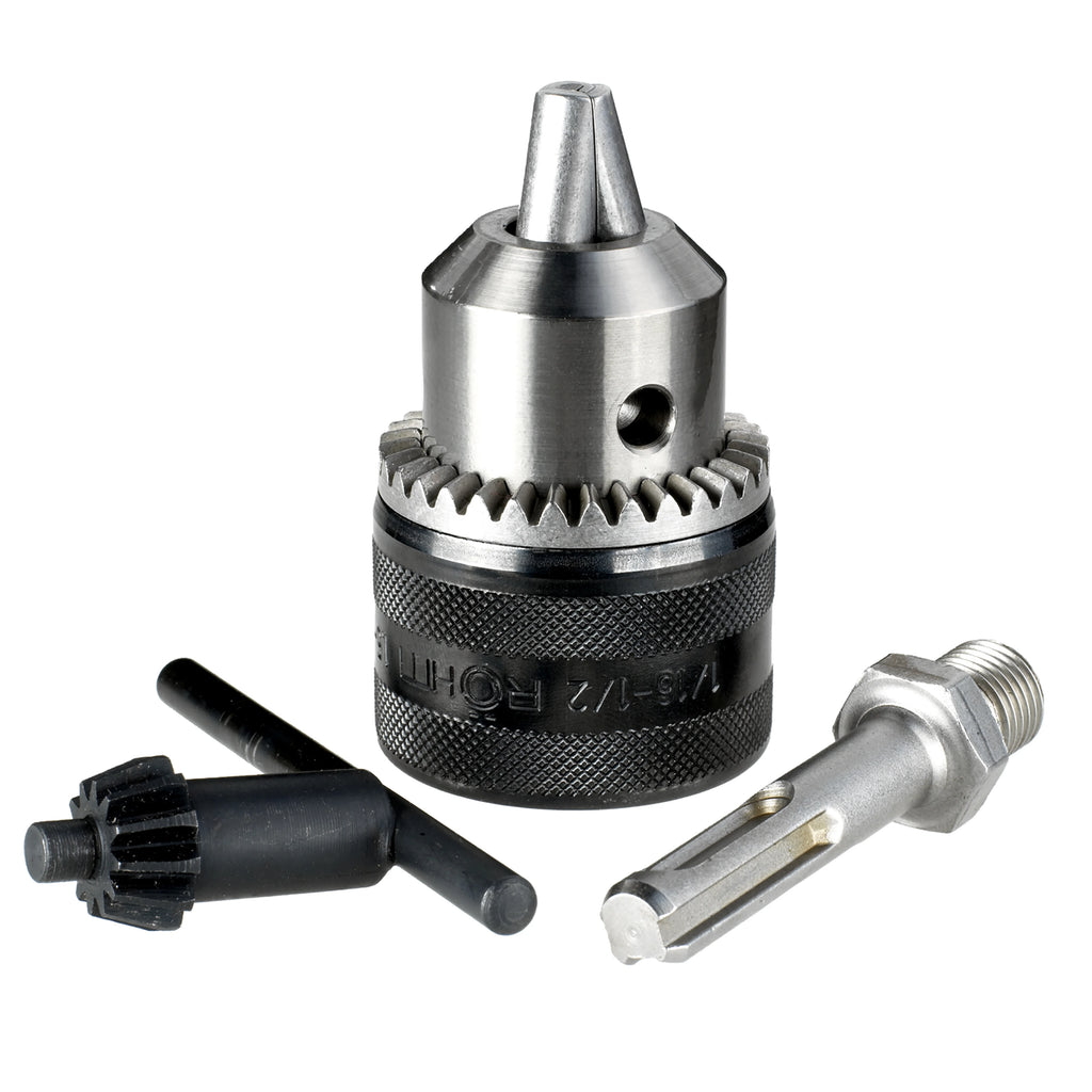 DEWALT 1/2" Keyed Chuck & SDS-Plus Adapter for Versatile Drilling