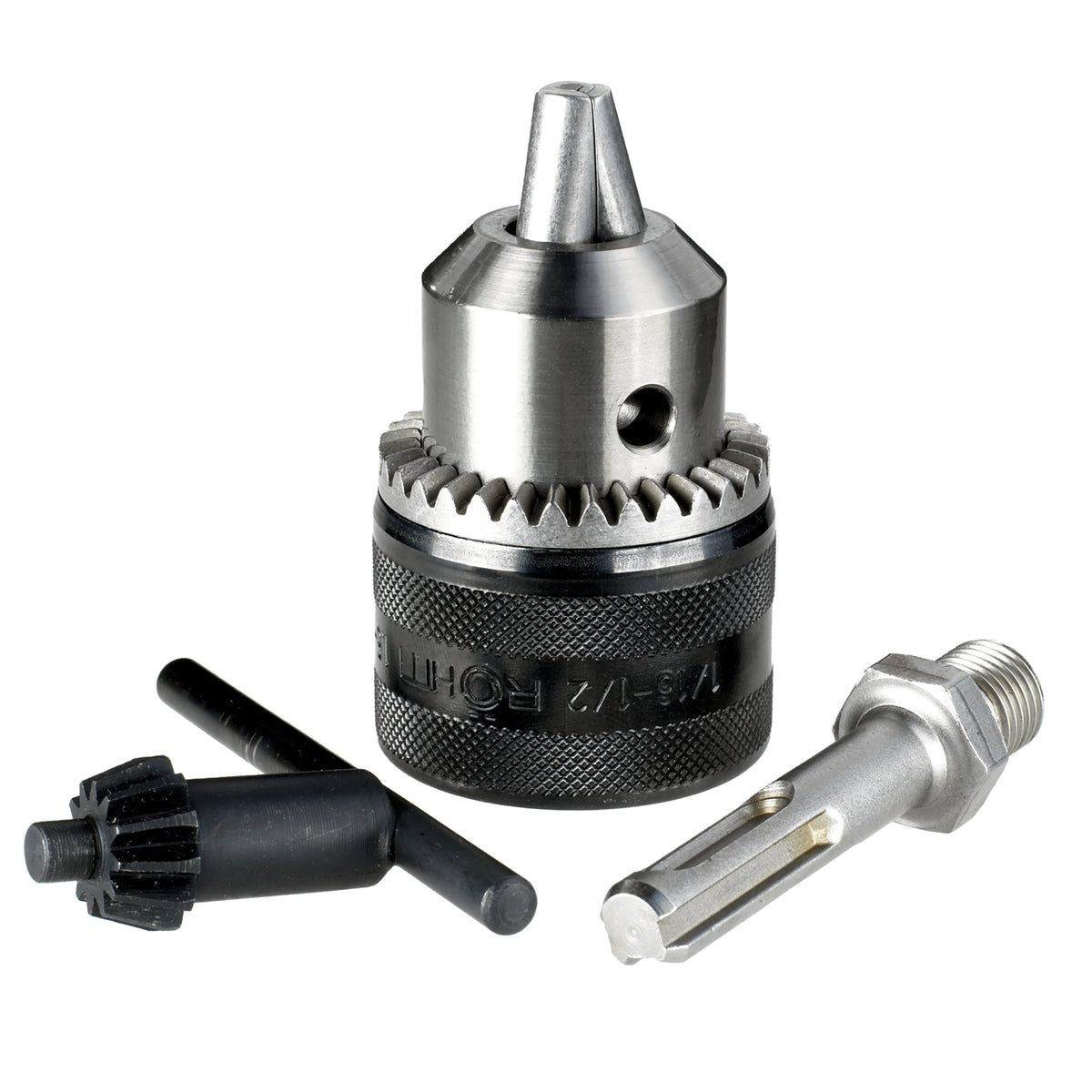 DEWALT 1/2" Keyed Chuck & SDS-Plus Adapter for Versatile Drilling