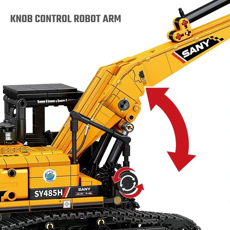 SEMBO 1022pcs Excavator Building Blocks – STEM Learning & Fun