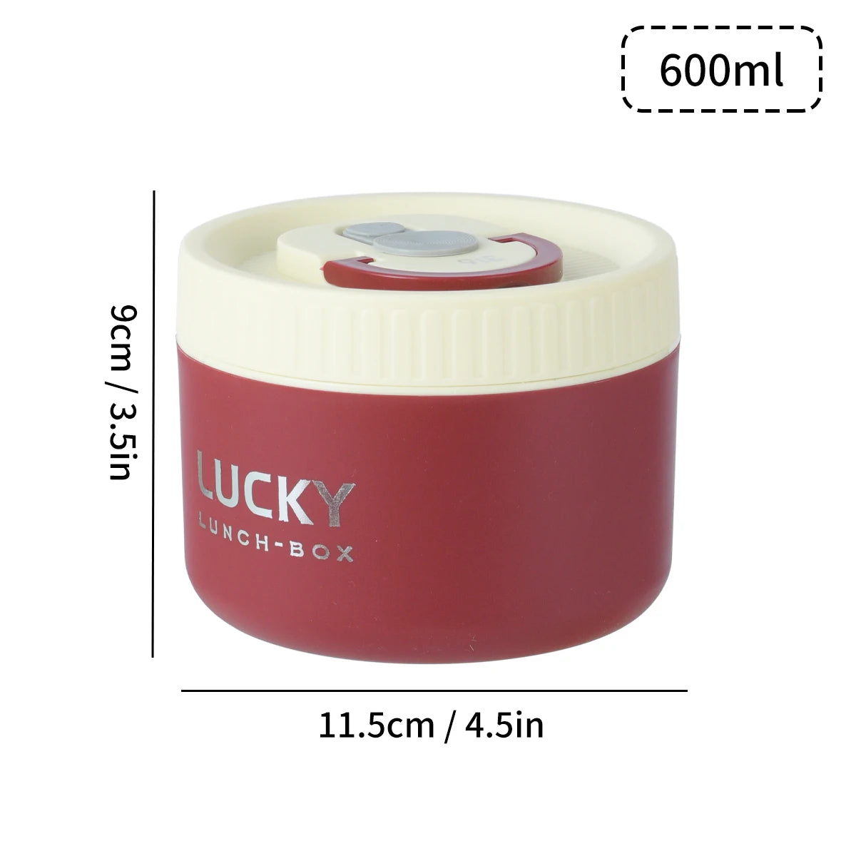 Insulated Stainless Steel Bento Box - Leak Proof & Microwave Safe