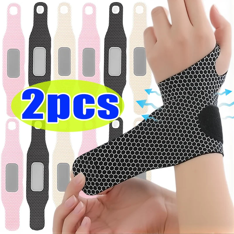 Wrist Support Sleeve - Breathable Thin Compression Guard for Sports
