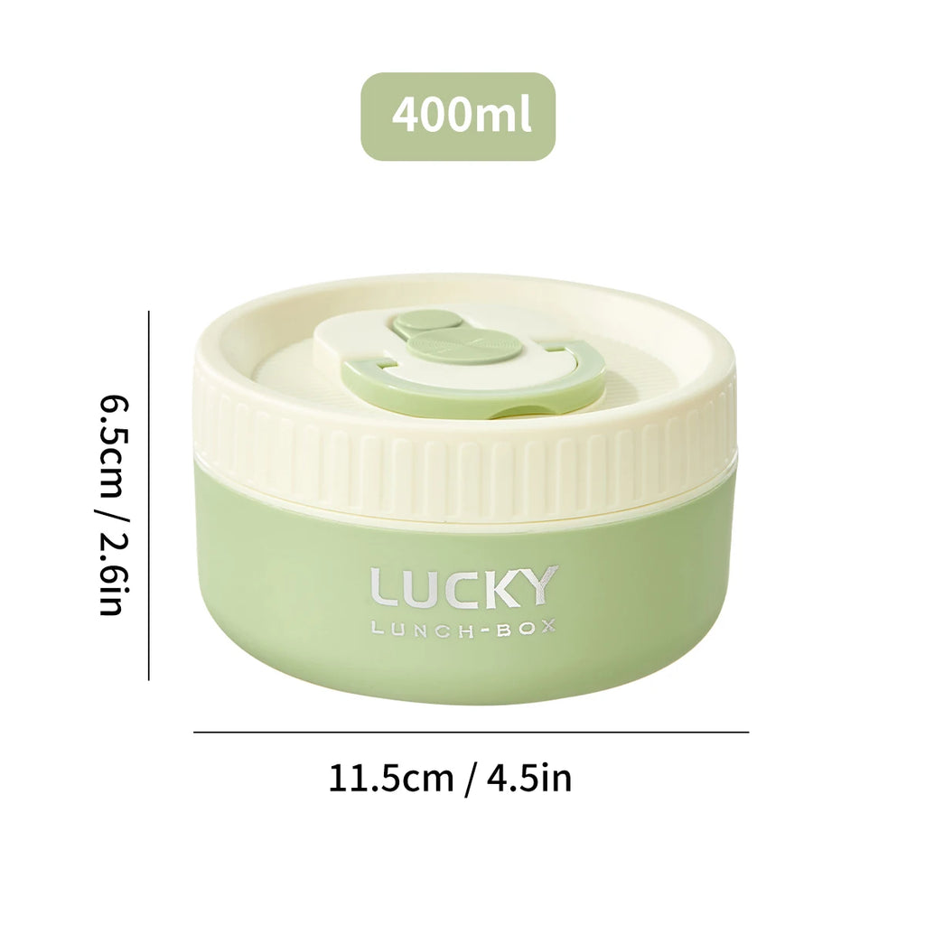 Insulated Bento Lunch Box - Double Layer Leak-Proof Container