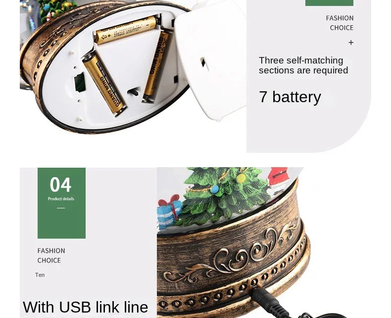 Enchanting Christmas & Easter Wind Lights Music Boxes - Festive Decor