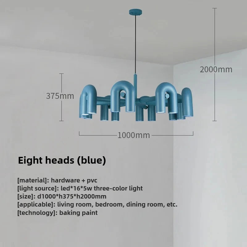 Modern U-Shaped Pendant Light – Stylish Fixture for Any Room