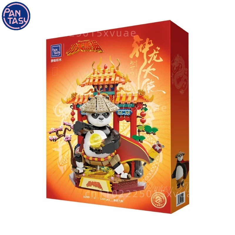 Pantasy Building Blocks - Kung Fu Panda Dragon Hero Educational Set