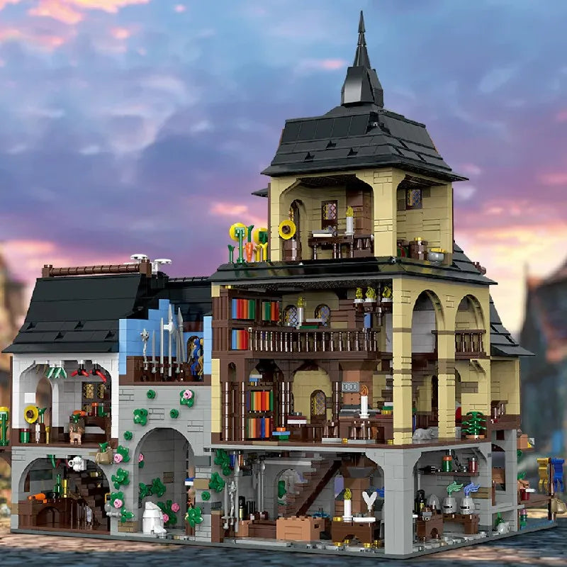 3867PCS Medieval Town Building Blocks Set - Ultimate Creative Challenge