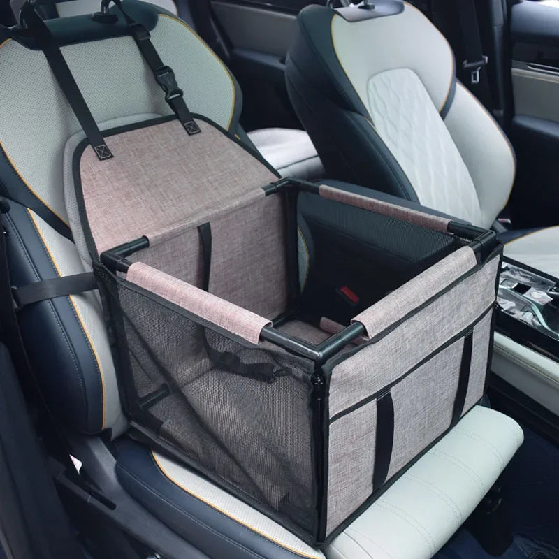 Waterproof Pet Car Seat Cover for Small to Medium Dogs - Travel Safe