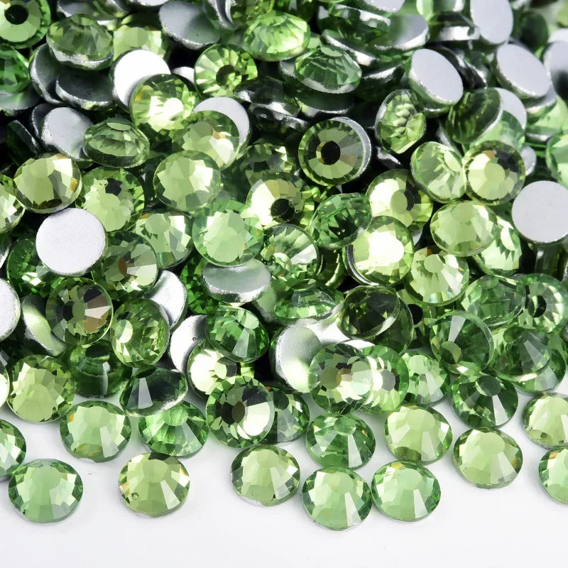 OLeeya Bulk Non-Hotfix Rhinestones for DIY Nail Art & Garments