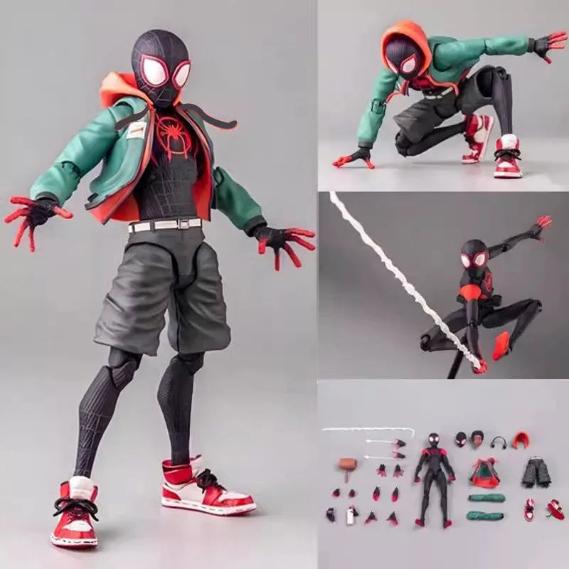 Miles Morales Spider-Man Action Figure | Dynamic Posing Collectible