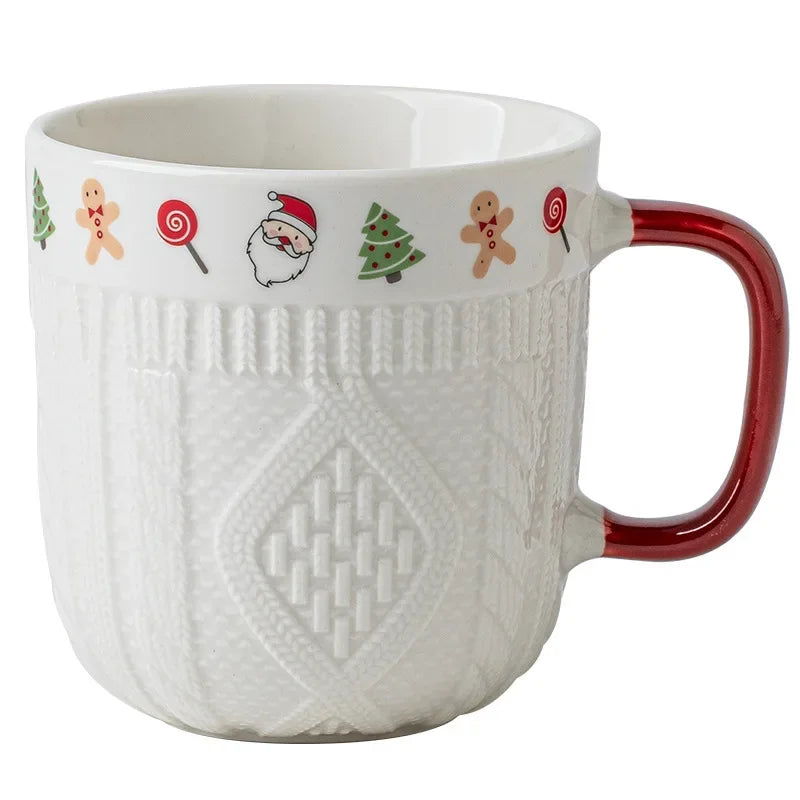 Elegant 12oz Ceramic Espresso Cup Set - Perfect for Coffee Lovers