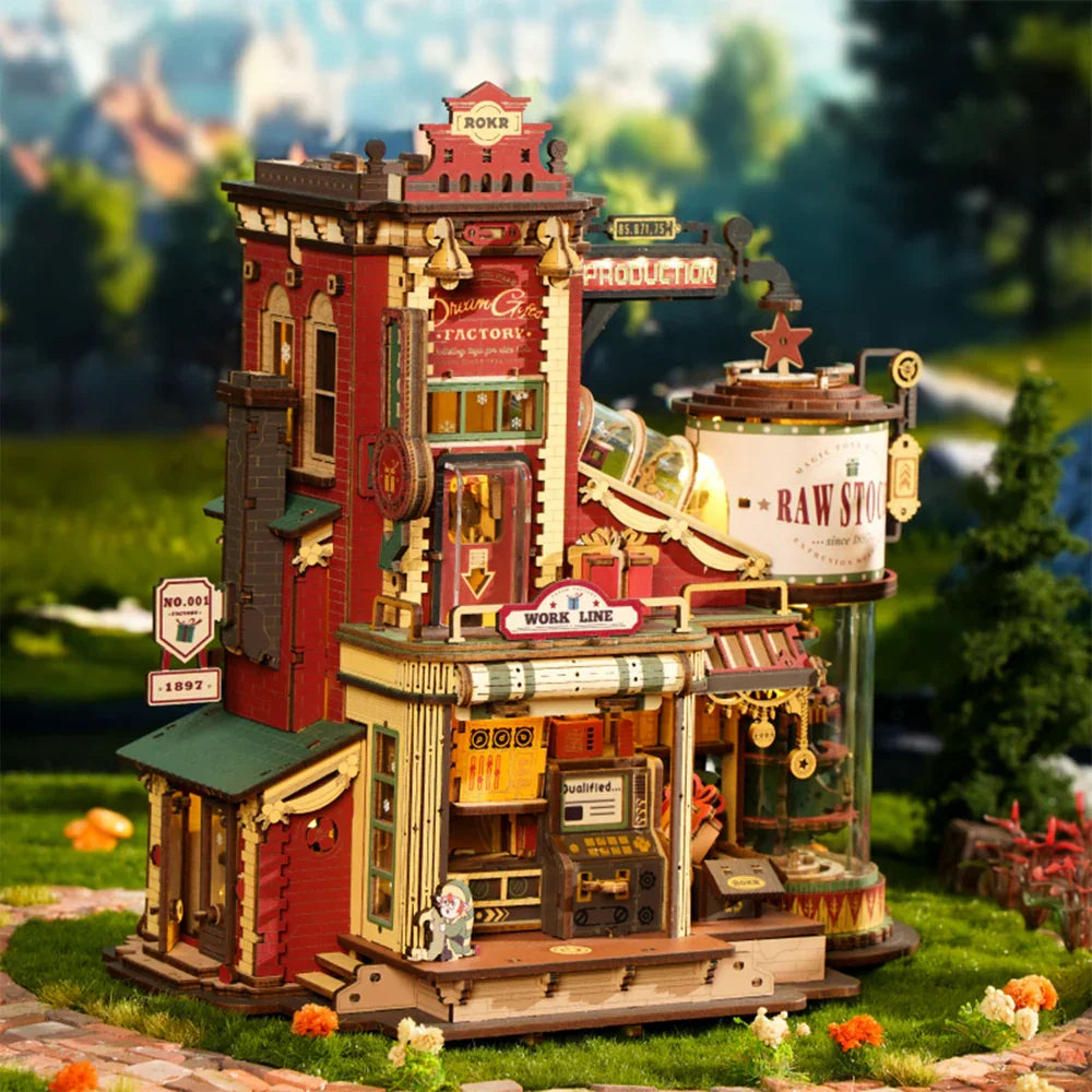 Robotime Rokr 3D Wooden Music Box Puzzle - Perfect Gift for All Ages