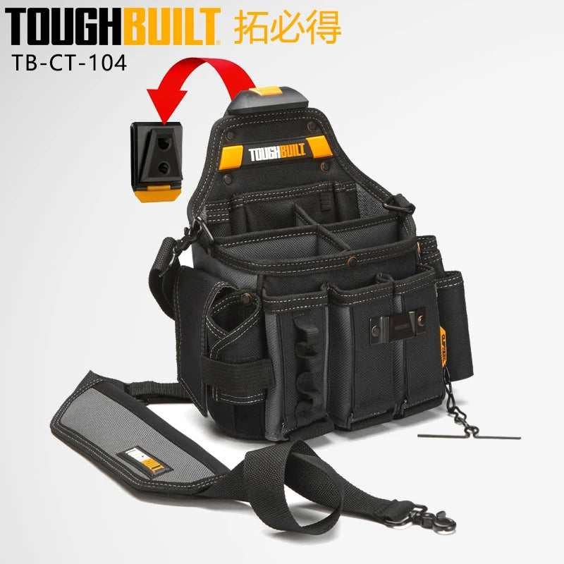 TOUGHBUILT Electrician Tool Storage Bag - Versatile & Durable