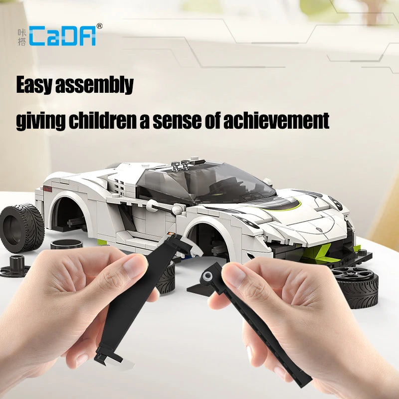 Cada APP Remote Control Racing Car Building Blocks - Fun Toy for Kids