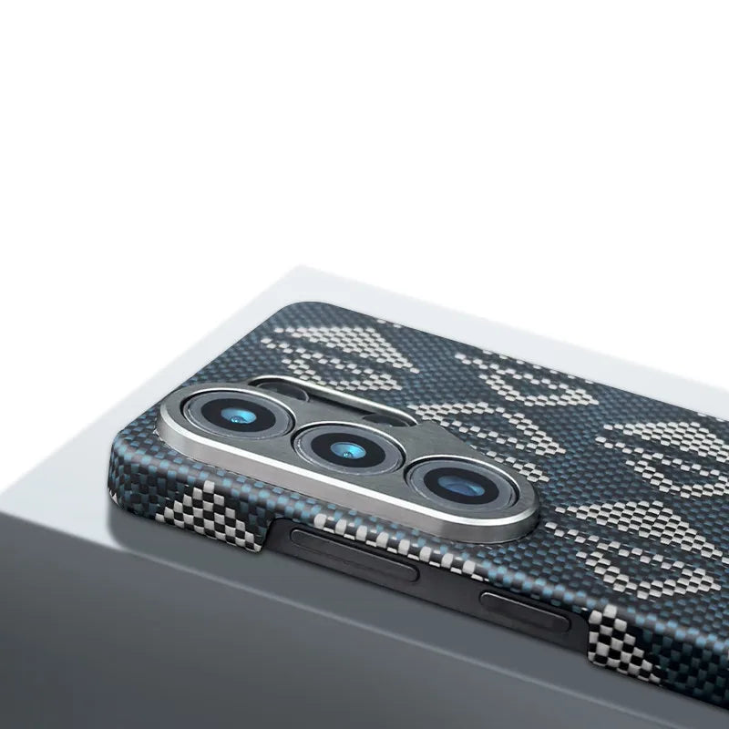 Slim Carbon Fiber Case for Samsung Galaxy S26 Ultra - Honeycomb Finish