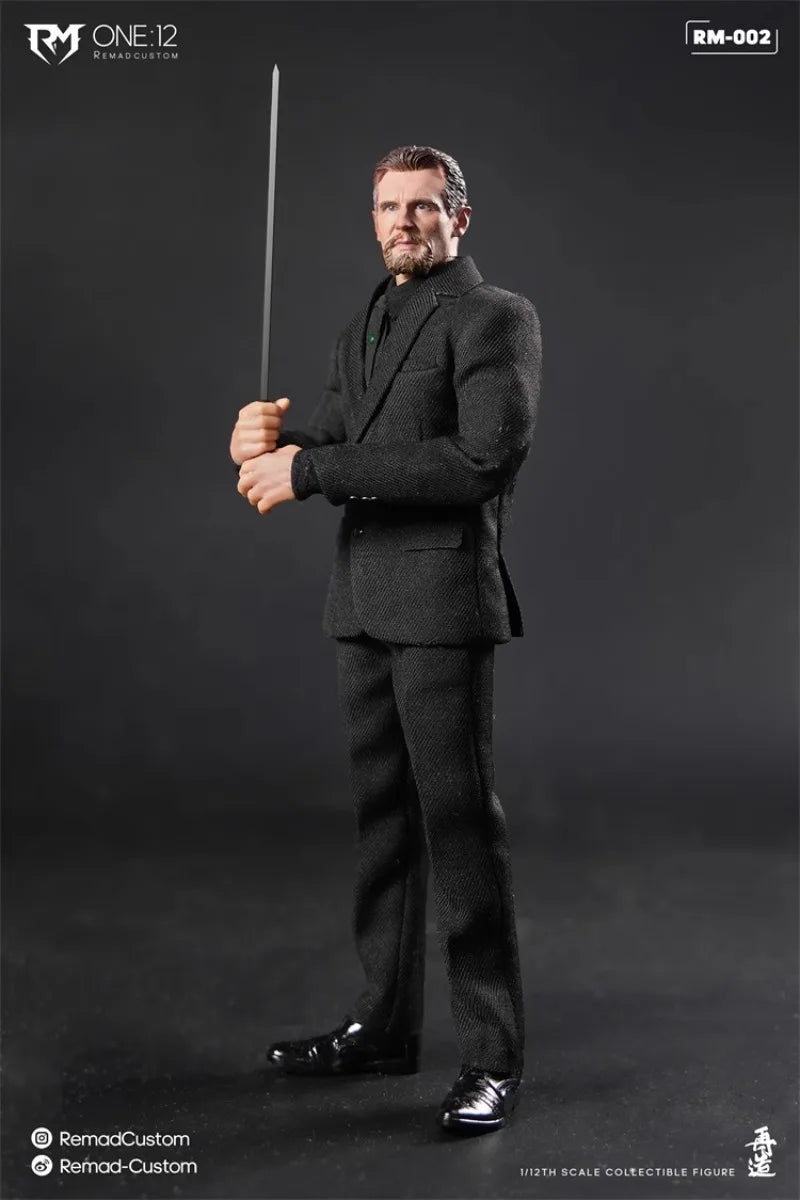 Remad RM-002 Ra's al Ghul 6" Custom Collectible Figure - Ninja Master