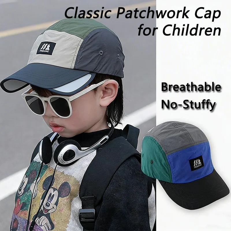 Lightweight Kids Outdoor Baseball Cap - Sun Protection & Breathable
