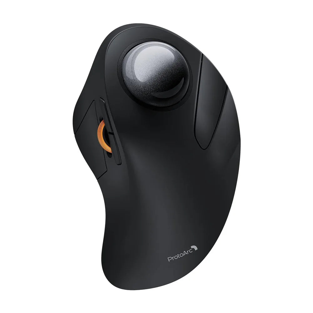 ProtoArc EM03 Wireless Bluetooth Trackball Mouse - Ergonomic & Rechargeable