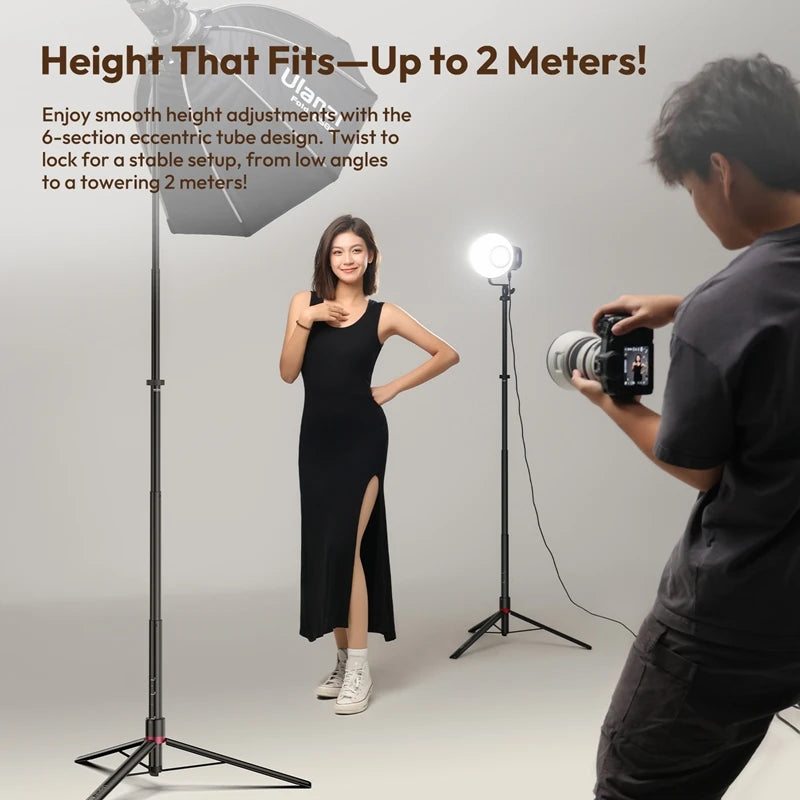 Ulanzi AT-05 Foldable Light Stand Tripod for Video & Softbox Lighting