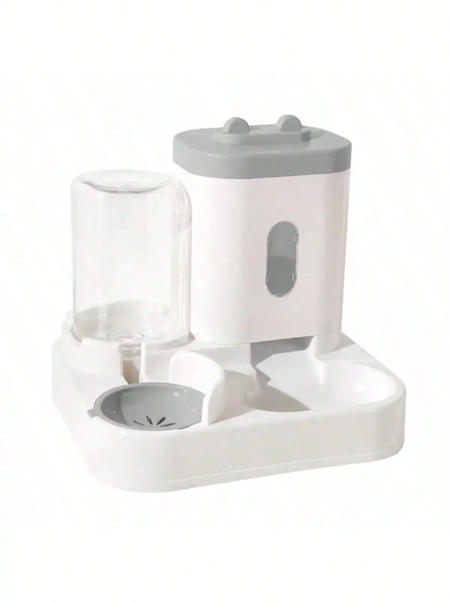 Large-Capacity Auto Gravity Cat Water Dispenser & Feeder