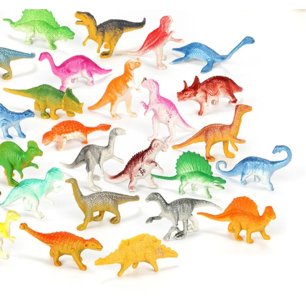 39Pcs Mini Dinosaur Figures - Fun Educational Toys for Kids